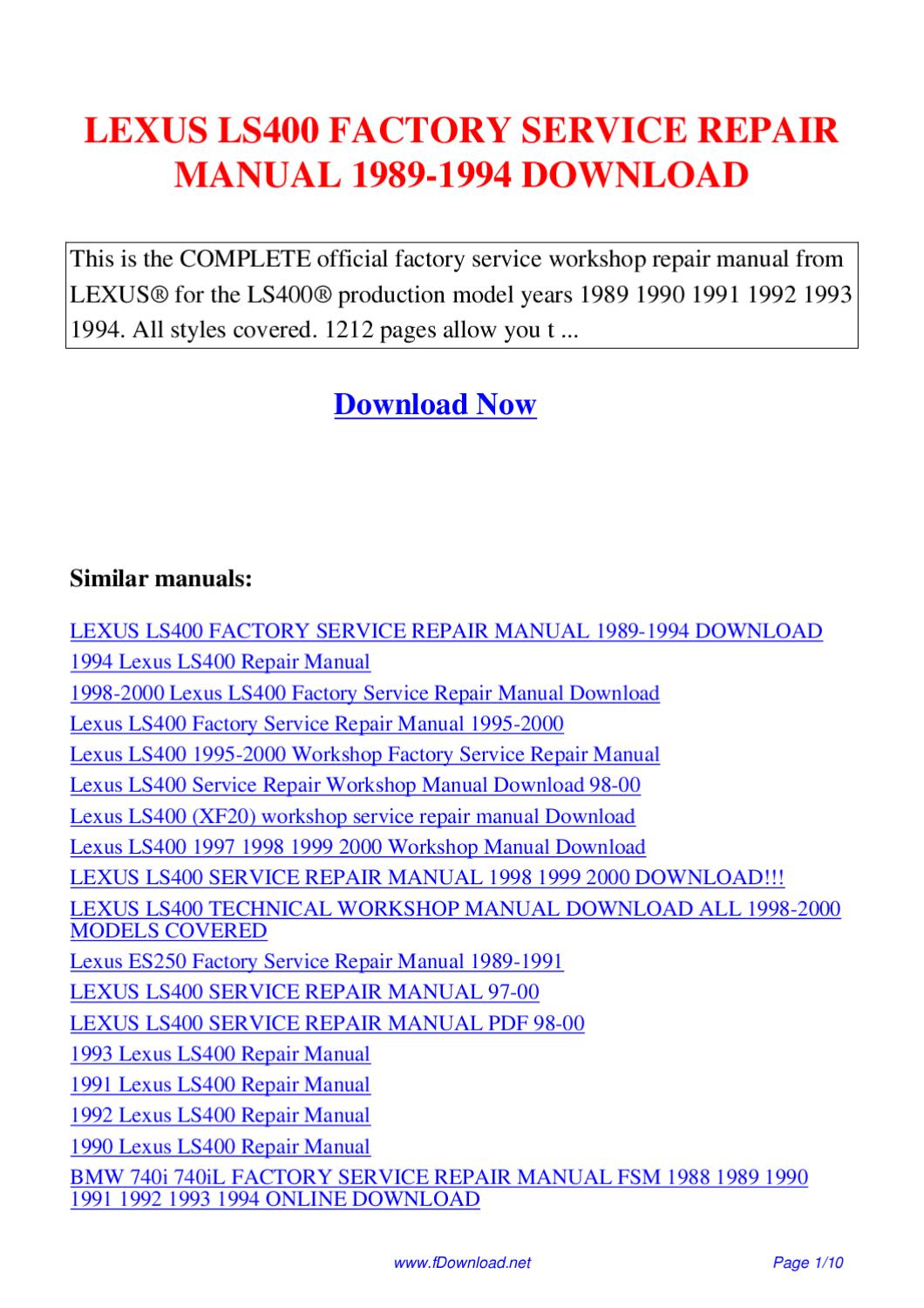 1992 240sx Repair Manual Download