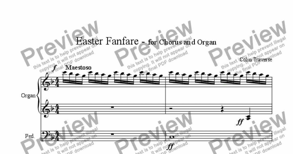 Manual Organ Music Easter Download